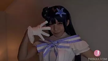 play Hentai cosplay „cum ze mną” japoński cosplayer idol dostaje wytrysk w doggystyle - intro