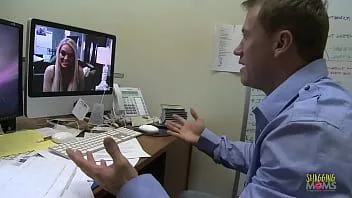 Play Instead of working he goes to his blonde milf girlfriend to give her big tits a tit cumshot