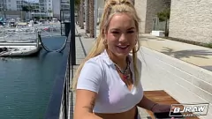 play Mimi Monet's Intense Deepthroat Blowjob and Tit Fuck Session with Romeo Mancini