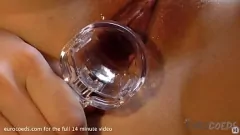 تشغيل Kinky Gyno Fantasy: كس شاحب للشقراء الأوروبية السمين امتد إلى أقصى الحدود