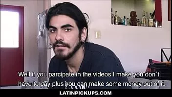 Play Latin stud fucked by producer for free rent and cash pov - emi